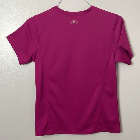 Under Armour HeatGear T-Shirt –color Pink, Medium - Picture 4 of 10